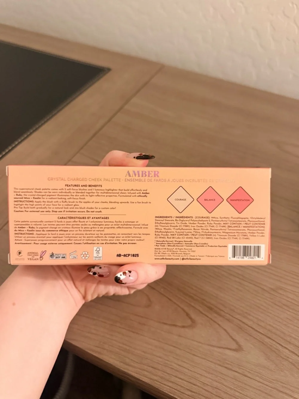 Athr Beauty Crystal Charged Cheek Palette - NWT